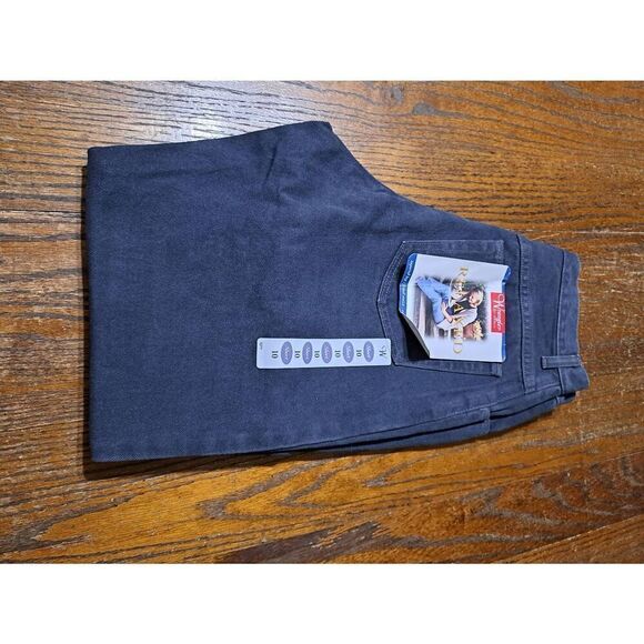 New Vintage 10 Short Wrangler for Women High Waist Graphite Cotton Denim Jeans - Picture 1 of 3